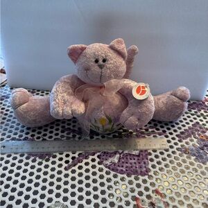 Delton Pink Kitty Doorstop